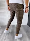 Pantaloni barbati casual regular fit maro B1749 13-3 E